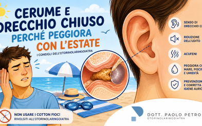 Cerume e orecchio chiuso in estate: i consigli dell’otorinolaringoiatra per prevenire il tappo di cerume