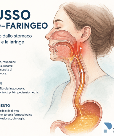 Il reflusso laringo-faringeo (LPR). Guida completa: sintomi, diagnosi, cure e quando rivolgersi all’otorinolaringoiatra
